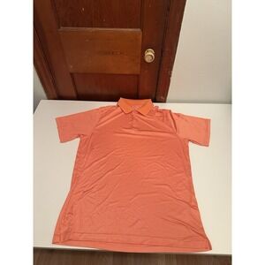 Slazenger Men's Golf Orange Polo X-Large Short Sleeve
